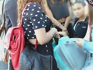 Peeping on future stripper Picture 4