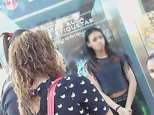 Peeping on future stripper Picture 6