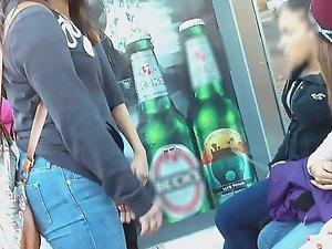 Peeping on future stripper Picture 8