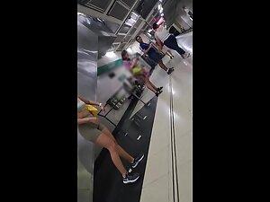 Following her sweet ass to the train and beyond Picture 4