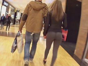 Hipster couple caught in shopping mall Picture 1