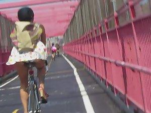 Biking after a hot ass in front of me Picture 5