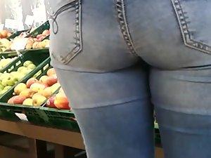 Hottest melons in a store fruit section Picture 6
