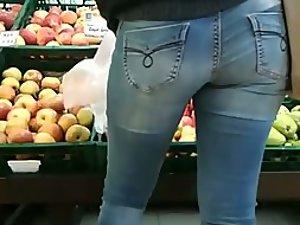 Hottest melons in a store fruit section