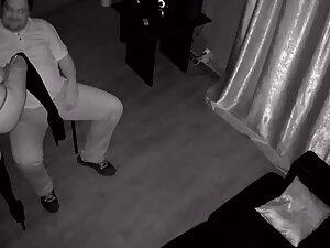 Big guy gets a private striptease show Picture 5