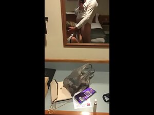 Businessman gets deep blowjob in hotel room Picture 6