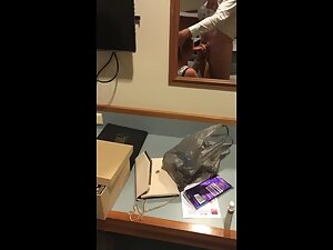 Businessman gets deep blowjob in hotel room Picture 7