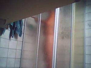 Young sister's ass and pussy in a shower Picture 4