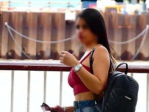 Trophy kind of girlfriend with big tits Picture 1