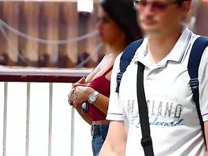 Trophy kind of girlfriend with big tits Picture 2