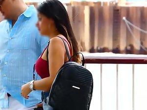 Trophy kind of girlfriend with big tits Picture 8