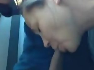 Loud car sex with a hot woman Picture 1