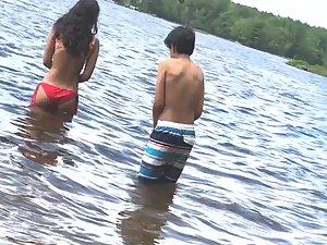 Waiting to see her in a bikini Picture 3