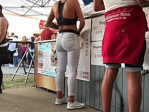 Hot ass of a tattooed waitress Picture 5