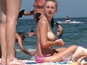 Topless women on a hot summer day Picture 4