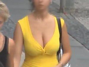 Huge tits noticed as she walked Picture 7