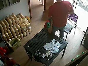 Spying on store manager getting blowjob from salesgirl Picture 7