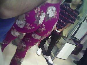 Sexy hostess on store opening day Picture 7