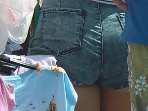 Teen's shorts are filled to maximum capacity Picture 5