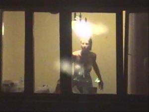 Hot tits spied from across the street Picture 4