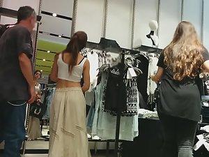 Cute teen with pretty belly button Picture 7