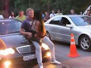 Girl strips and dances on a guy Picture 3