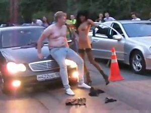 Girl strips and dances on a guy Picture 8