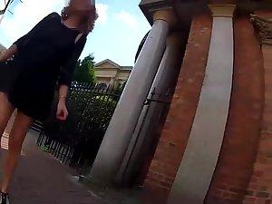 Woman bends over in a lingerie store Picture 7