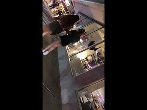 Party girl's tiny tits peeking through her white top Picture 2