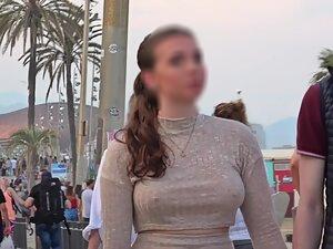 Disobedient nipples poking through her top Picture 5