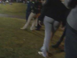 Hottest asses in the football crowd