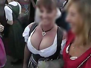 German boobs on the october fest Picture 1