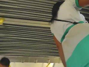 Target for an upskirt is acquired Picture 1