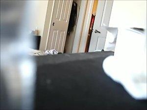 Mother steps out of the shower naked Picture 4