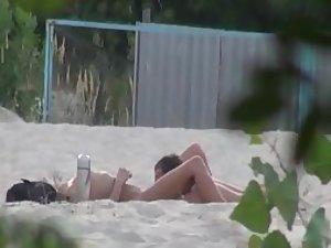 Peeping on two beach fucks in progress Picture 1