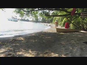 Nudist has fun with wife's hot nude ass Picture 6