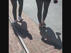 Looking too sexy and provocative in black tights Picture 3