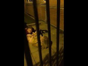 Frisky couple interrupted during pussy licking Picture 3