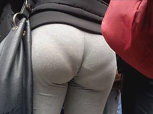 Double wedgie deep in ass crack Picture 3