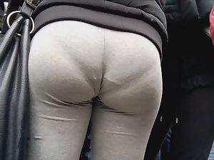 Double wedgie deep in ass crack Picture 6