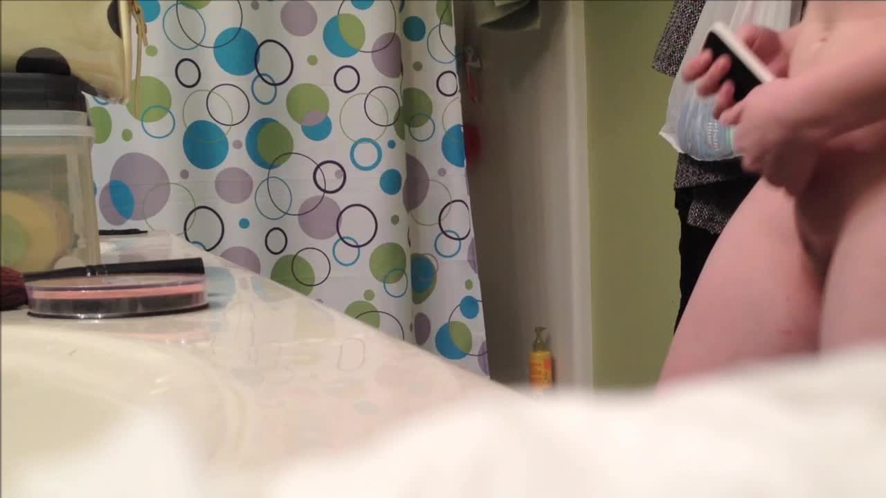 Cute sister pee and shower caught on hidden