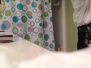 Cute sister pee and shower caught on hidden cam Picture 6