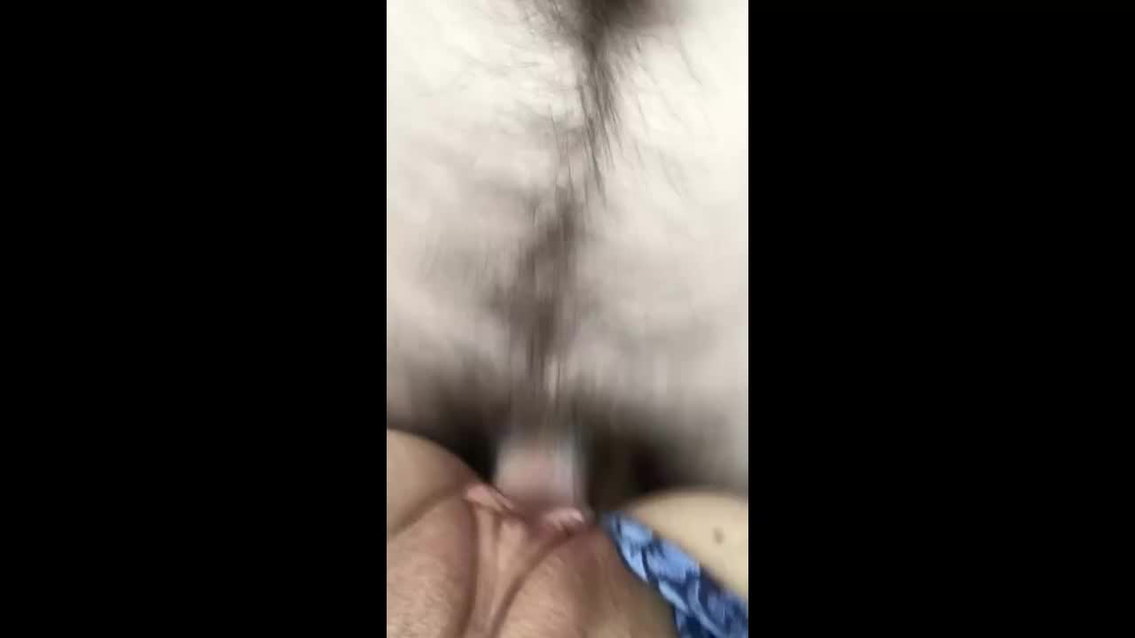 Balls deep inside her tight wet pussy