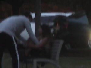 Voyeur caught her with shorts down Picture 1