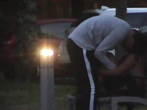 Voyeur caught her with shorts down Picture 3