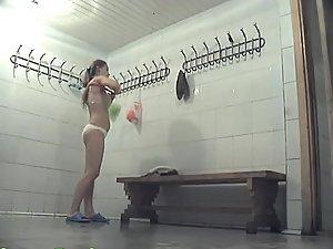 Firm teenage bodies spied in lockers Picture 5