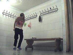 Firm teenage bodies spied in lockers Picture 7