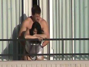 Girl fucked from behind on the balcony Picture 7
