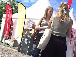 Someone should tell her to wear a bra Picture 2