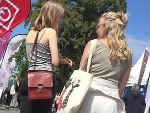 Someone should tell her to wear a bra Picture 7